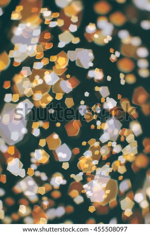  bulbs lights background:blur of Christmas wallpaper decorations concept.holiday festival backdrop:sparkle circle lit celebrations display.