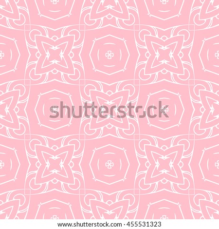 Abstract seamless pattern of pink color for wallpapers and background.