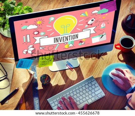 Invention Design Ideas Creative Imagination Concept