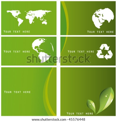 green business set