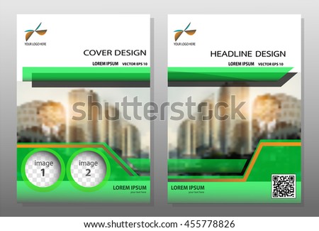 Flyer design background,Green annual report brochure,Modern flyer design template illustration vector, Leaflet cover presentation abstract background,Headline background, layout in A4 size