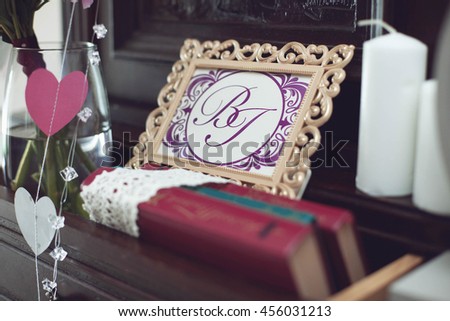 elegantly stylish conceptual creative tastefully decorated restaurant with pink peonies and ornaments for wedding