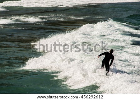 Lonely Surfer
