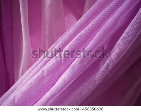 full frame pink net, fabric background