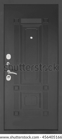 Entrance door (The exterior door, metal door)