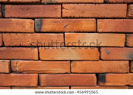 Brick wall texture and detail
