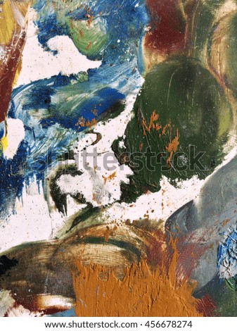 Abstract oil painted background. Oil painting texture. Abstract background, canvas texture. Cover design concept. Oil. Knife painting.