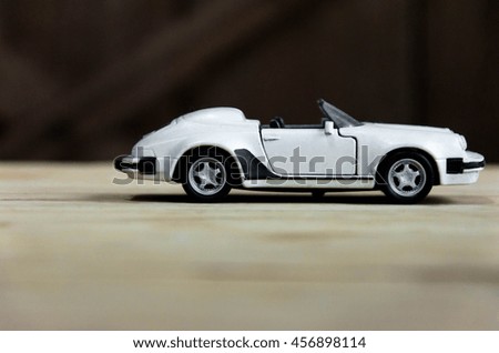 retro toy race car