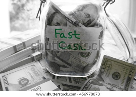 Money ( Fast Cash Payday Loans ) Stock Photo High Quality 
