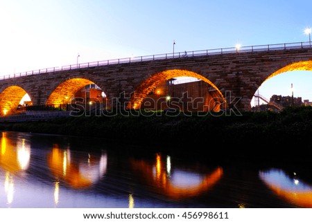 Minneapolis stone bridge
