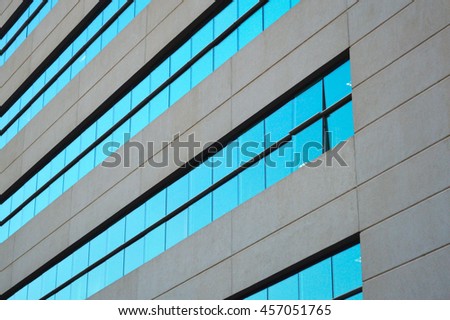 Modern building facade
