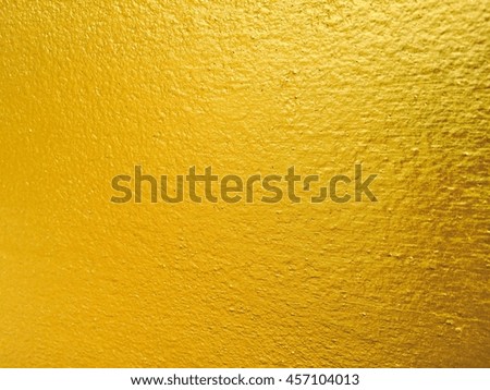 Gold or foil wall paint for the background and texture.
