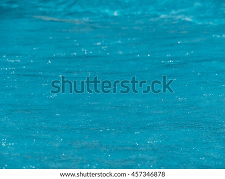 Blue water wave background,