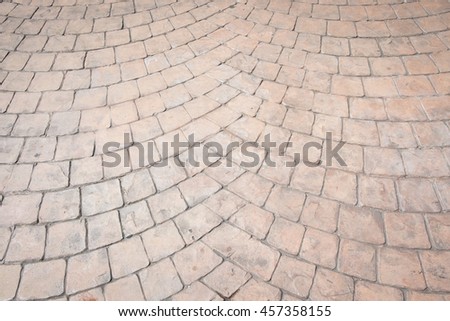 Pattern of floor tile. sidewalk texture.