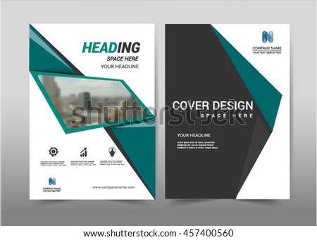 geometric triangle shape design on background.Brochure template layout, cover design, annual report,magazine,Leaflet,presentation background, flyer design. and booklet in A4 with Vector Illustration.