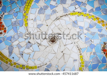 Mosaic Wall  made