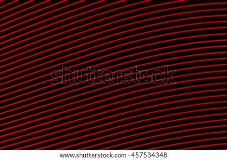 Lights effects  with blurred magic neon light curved lines