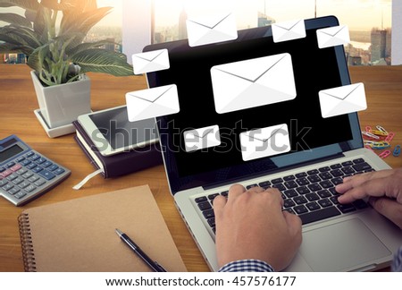 MAIL  Text on Message Online Chat Social computer