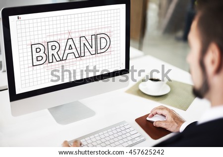 Brand Copyright Name Draft Graphic Concept 