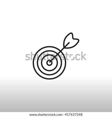  target icon vector.