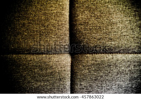Furniture detail - gray sofa upholstery