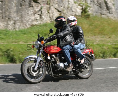With Pillion Royalty-Free Stock Photo #457906