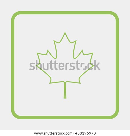 Maple Leaf - Symbol of Canada.