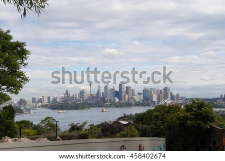 Sydney from a far