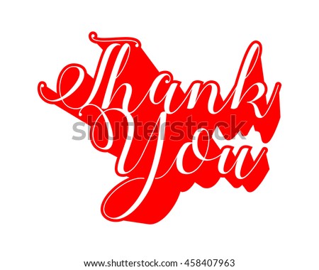 thank you typography typographic creative writing text image 4