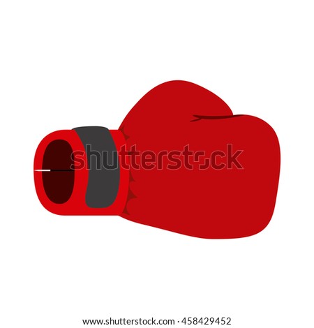 boxing gloves isolated icon design, vector illustration  graphic 