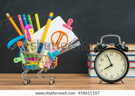 it's time for back to school don't be late and over sleeping