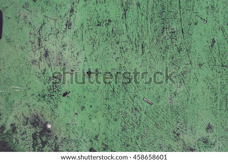 green Cement floor 