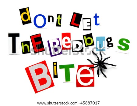 don't let the bedbugs bite