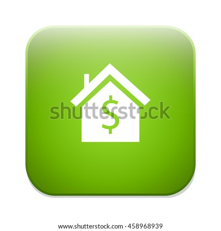 dollar house icon
