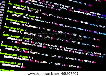 computer language source code