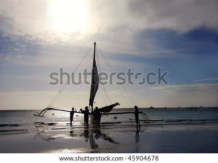 traditional philippines boat