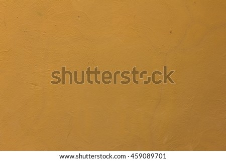 Walls are painted orange