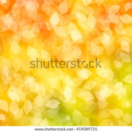  a autumn background with sunny rays 