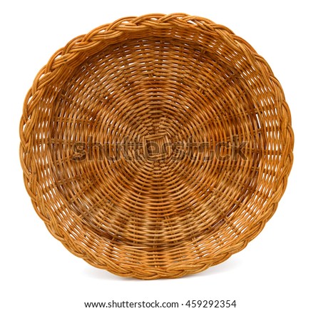  flat woven basket