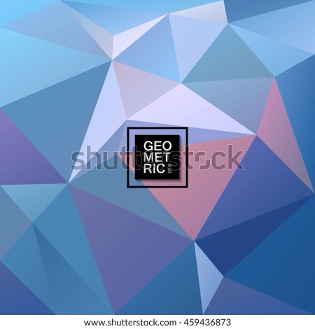 Spectrum geometric background made of triangles. Retro hipster color spectrum grunge background. 