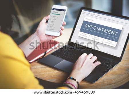 Agenda Appointment Plan Program Timetable Concept Royalty-Free Stock Photo #459469309