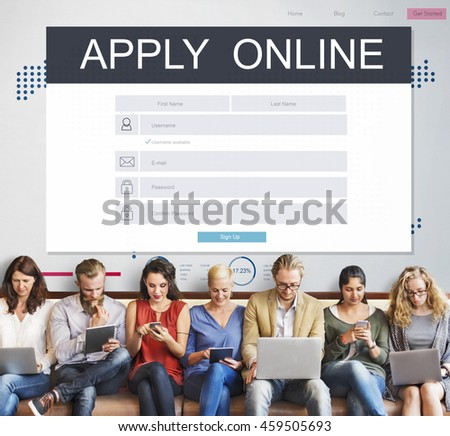 Apply Online Membership Registration Follow Concept