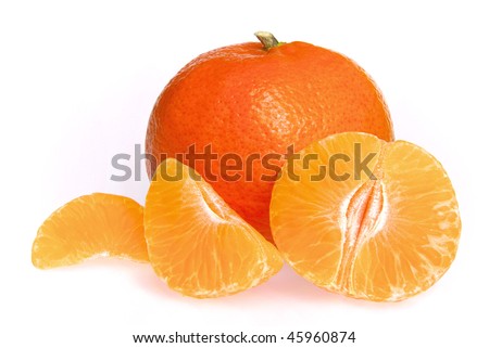  tangerine isolated