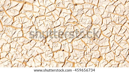 old desert and the abstract cracked sand texture  in oman   rub  al khali 