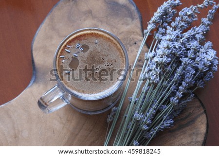 ??ffee and lavender