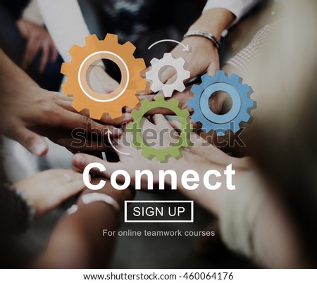 Connect Interaction Team Teamwork Concept