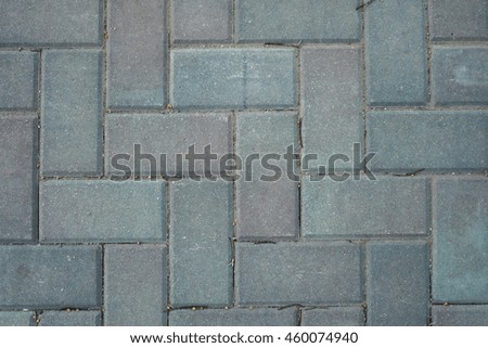 Close - up street cement block floor background