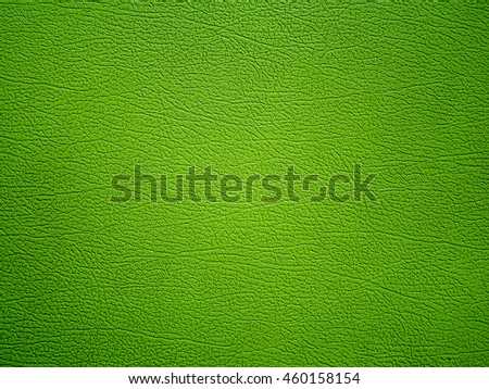 Green leather texture background