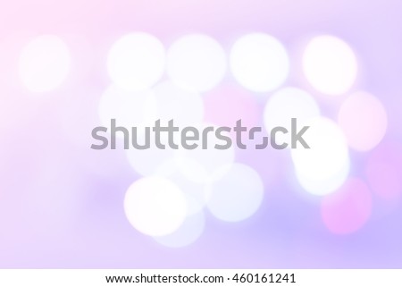 Pastel bokeh, beautiful background on pastel gradient background, using for business media presentation or desktop wallpaper