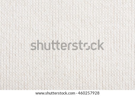 White Knitted Fabric Texture Royalty-Free Stock Photo #460257928